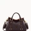 Florentine Satchel Brown Tmoro 2 Florentine Satchel Brown Tmoro -Online Sale Dooney & Bourke B1980D SCBMSCBM