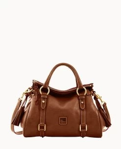 Florentine Satchel Brown Tmoro -Online Sale Dooney & Bourke B1980D SCCSSCCS