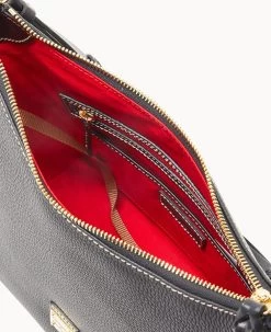 Pebble Grain Hobo Black Black -Online Sale Dooney & Bourke B2030G AWBLPABL ALT2