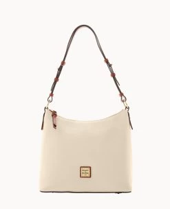 Pebble Grain Hobo Black Black -Online Sale Dooney & Bourke B2030G AWBOPATN