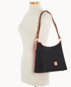Wexford Leather Hobo Black -Online Sale Dooney & Bourke B2030G JKBLPANA ALT4 1