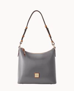 Wexford Leather Hobo Black -Online Sale Dooney & Bourke B2030G JKSLPANA