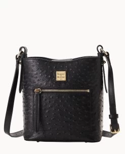 Ostrich Small Ridley Black -Online Sale Dooney & Bourke B2036G OTBLPABL 2