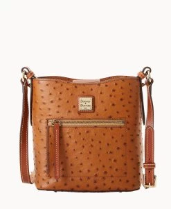 Ostrich Small Ridley Black -Online Sale Dooney & Bourke B2036G OTCAPAKR