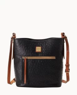Ostrich Ridley Black -Online Sale Dooney & Bourke B2037G OTBLPAKR 1