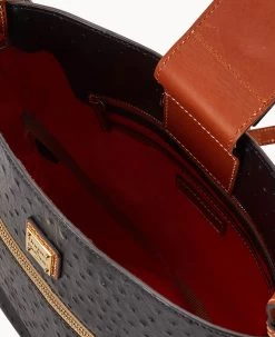 Ostrich Ridley Black -Online Sale Dooney & Bourke B2037G OTBLPAKR ALT2