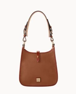 Pebble Grain Messenger Black -Online Sale Dooney & Bourke B2069G AWCAPATN