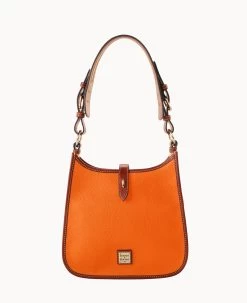 Pebble Grain Messenger Black -Online Sale Dooney & Bourke B2069G AWCEPATN