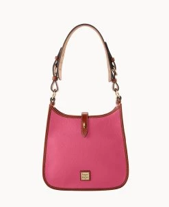 Pebble Grain Messenger Black -Online Sale Dooney & Bourke B2069G AWHPPATN