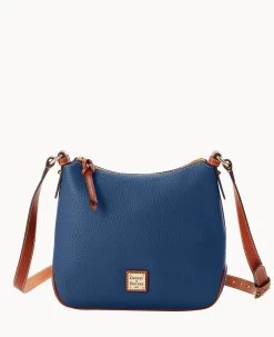 Pebble Grain Crossbody Hobo Dandelion -Online Sale Dooney & Bourke B2086G AWJEPATN