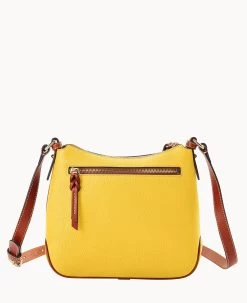 Pebble Grain Crossbody Hobo Dandelion -Online Sale Dooney & Bourke B2086G AWZJPATN ALT3 1