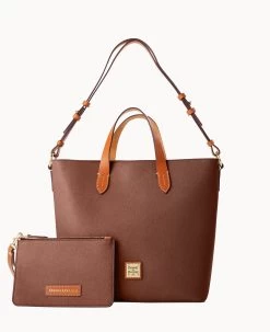 Saffiano Lilliana With Pouch Amber -Online Sale Dooney & Bourke B2159G SIARPANA ALT3 1