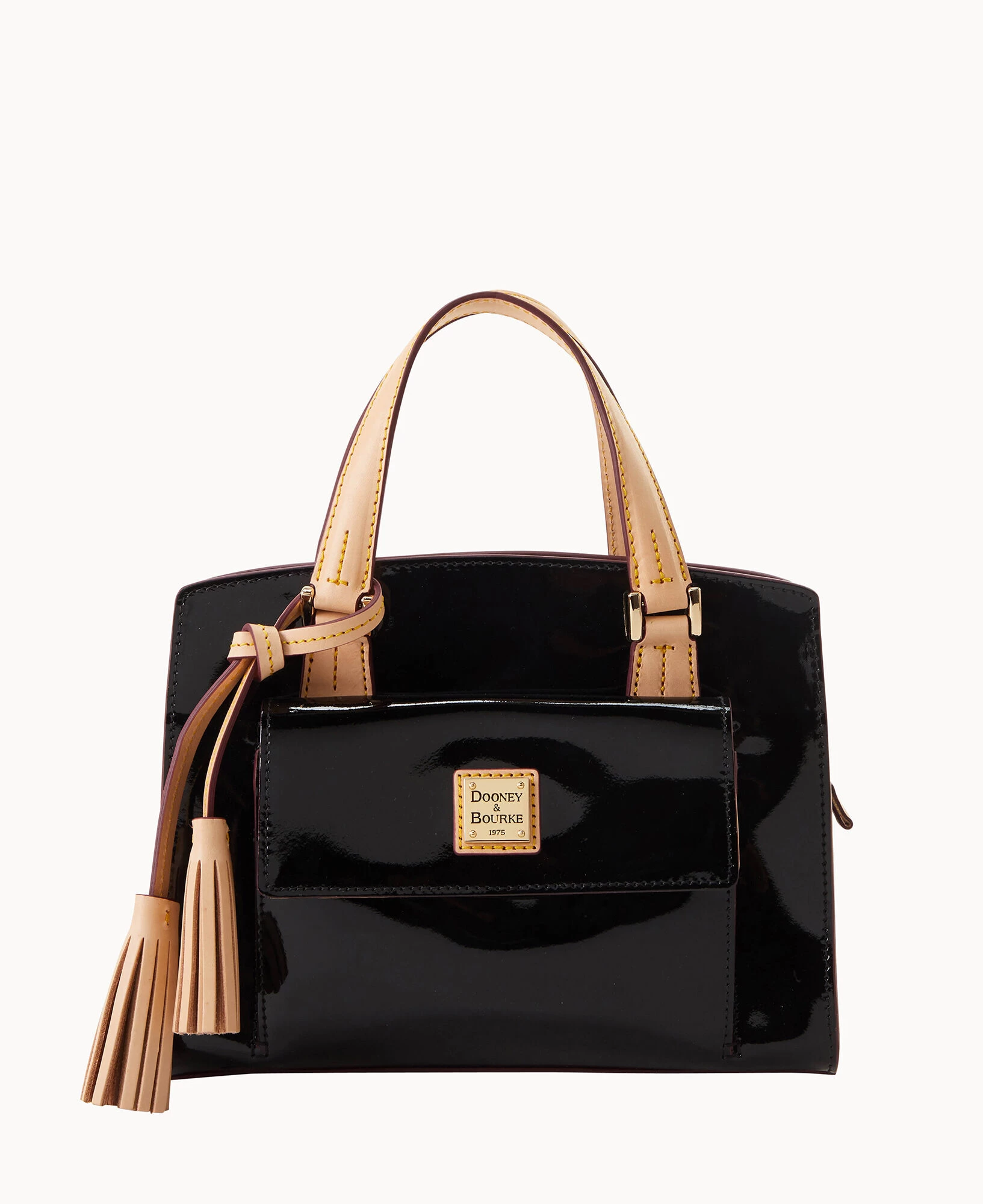 Patent Small Satchel Black 3 Patent Small Satchel Black