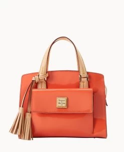 Patent Small Satchel Black 28 Patent Small Satchel Black -Online Sale Dooney & Bourke B2170G PTCRSVNA