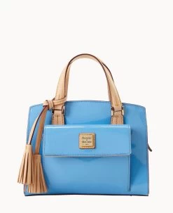 Patent Small Satchel Black 29 Patent Small Satchel Black -Online Sale Dooney & Bourke B2170G PTDNSVNA