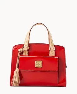 Patent Small Satchel Black 33 Patent Small Satchel Black -Online Sale Dooney & Bourke B2170G PTRDSVNA