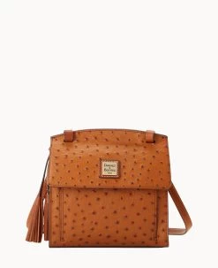 Ostrich Crossbody Black -Online Sale Dooney & Bourke B2171G OTCAPAKR