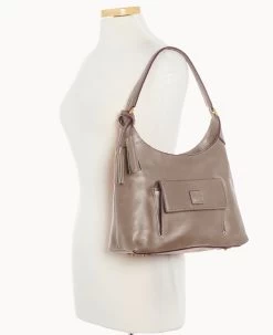 Florentine Small Hobo Light Taupe -Online Sale Dooney & Bourke B2172D SCXDSCXD ALT4 1