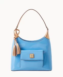 Patent Hobo Black -Online Sale Dooney & Bourke B2172G PTDNSVNA