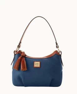 Pebble Grain Pouchette Bark 39 Pebble Grain Pouchette Bark -Online Sale Dooney & Bourke B2218G AWJEPATN