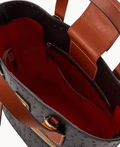 Ostrich Brinley Black -Online Sale Dooney & Bourke B2227G OTBLPAKR ALT2