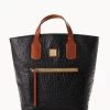 Ostrich Darla Shopper Black -Online Sale Dooney & Bourke B2229G OTBLPAKR