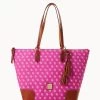 Gretta Career Tote Fuchsia -Online Sale Dooney & Bourke B2258G NGFHPATN
