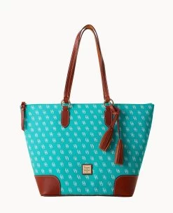 Gretta Career Tote Fuchsia -Online Sale Dooney & Bourke B2258G NGSEPATN