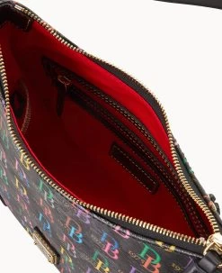 DB75 Multi Crossbody Hobo Black -Online Sale Dooney & Bourke B2269G 5SBLPABL ALT2