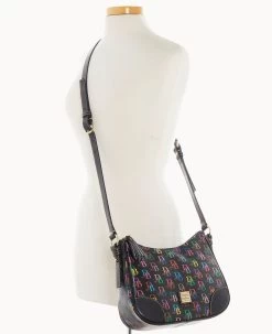 DB75 Multi Crossbody Hobo Black -Online Sale Dooney & Bourke B2269G 5SBLPABL ALT4