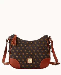 Gretta Crossbody Hobo Brown Tmoro 25 Gretta Crossbody Hobo Brown Tmoro -Online Sale Dooney & Bourke B2269G NGBMPATN 2