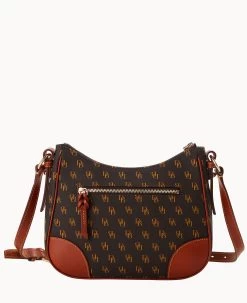 Gretta Crossbody Hobo Brown Tmoro 18 Gretta Crossbody Hobo Brown Tmoro -Online Sale Dooney & Bourke B2269G NGBMPATN ALT3