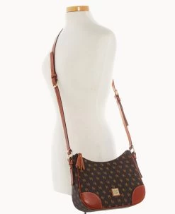 Gretta Crossbody Hobo Brown Tmoro 24 Gretta Crossbody Hobo Brown Tmoro -Online Sale Dooney & Bourke B2269G NGBMPATN ALT4 1