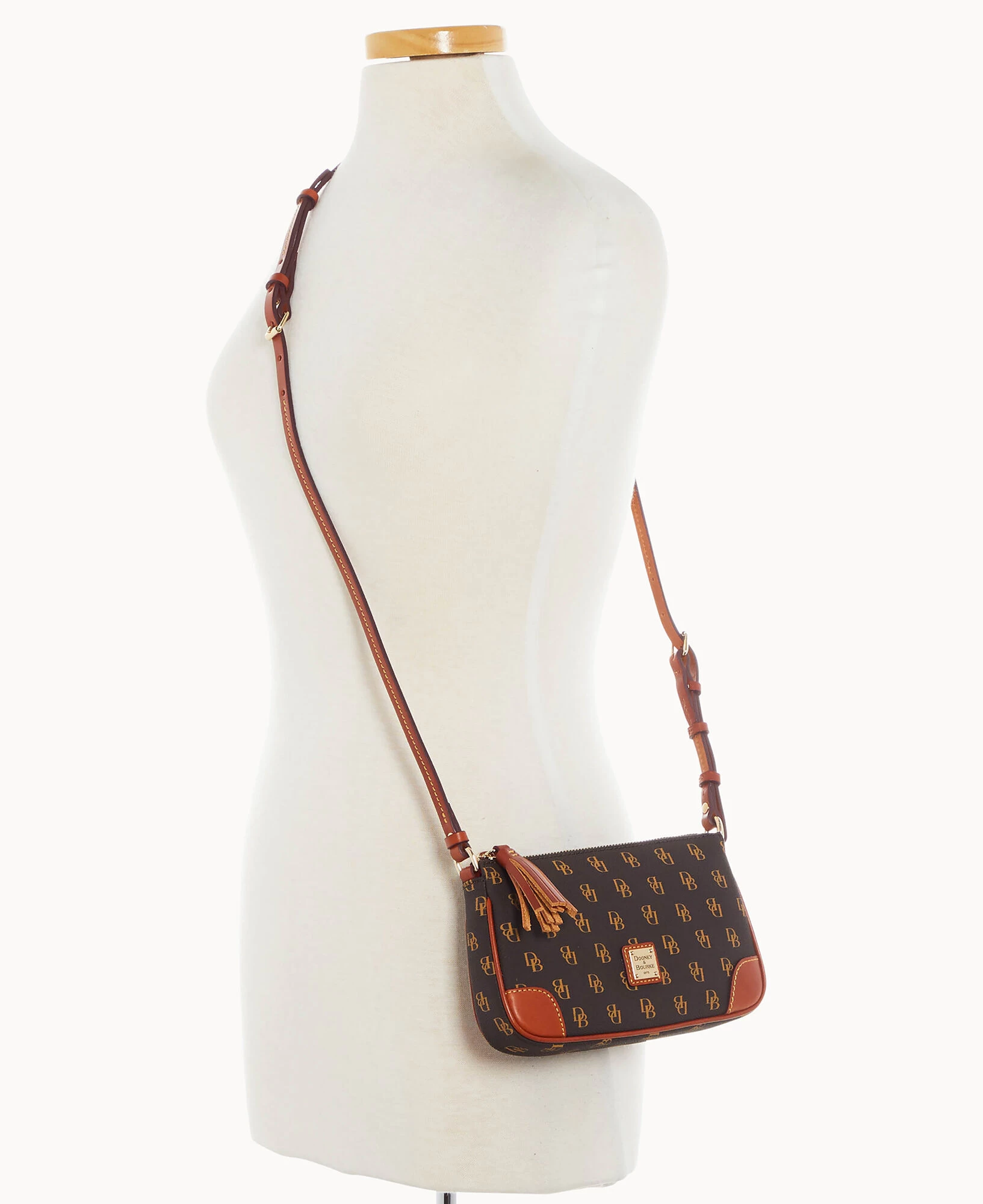 Gretta Slim Crossbody Brown Tmoro 7 Gretta Slim Crossbody Brown Tmoro - Image 5
