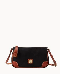 Suede Slim Crossbody Brown Tmoro 28 Suede Slim Crossbody Brown Tmoro -Online Sale Dooney & Bourke B2270G SUBLPATN