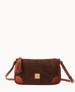 Suede Slim Crossbody Brown Tmoro 29 Suede Slim Crossbody Brown Tmoro -Online Sale Dooney & Bourke B2270G SUBMPATN 2