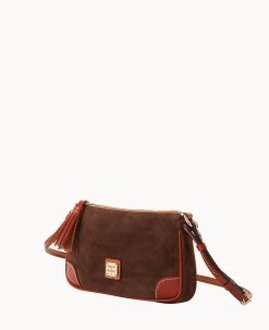 Suede Slim Crossbody Brown Tmoro 24 Suede Slim Crossbody Brown Tmoro -Online Sale Dooney & Bourke B2270G SUBMPATN ALT1 1