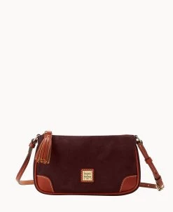 Suede Slim Crossbody Brown Tmoro 33 Suede Slim Crossbody Brown Tmoro -Online Sale Dooney & Bourke B2270G SUWNPATN