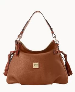 Pebble Grain Hobo Bark -Online Sale Dooney & Bourke B2272G AWCAPATN