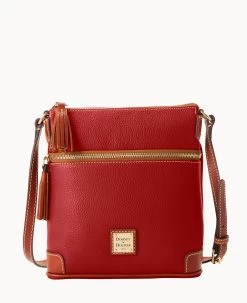 Pebble Grain Small Tassel Crossbody Black Black -Online Sale Dooney & Bourke B2276G AWRDPATN