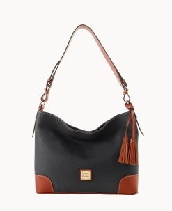 Pebble Grain Large Sac Caramel -Online Sale Dooney & Bourke B2282G AWBLPATN