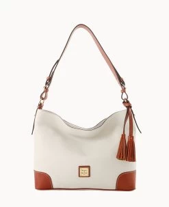 Pebble Grain Large Sac Caramel -Online Sale Dooney & Bourke B2282G AWWHPATN