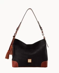 Suede Large Sac Black