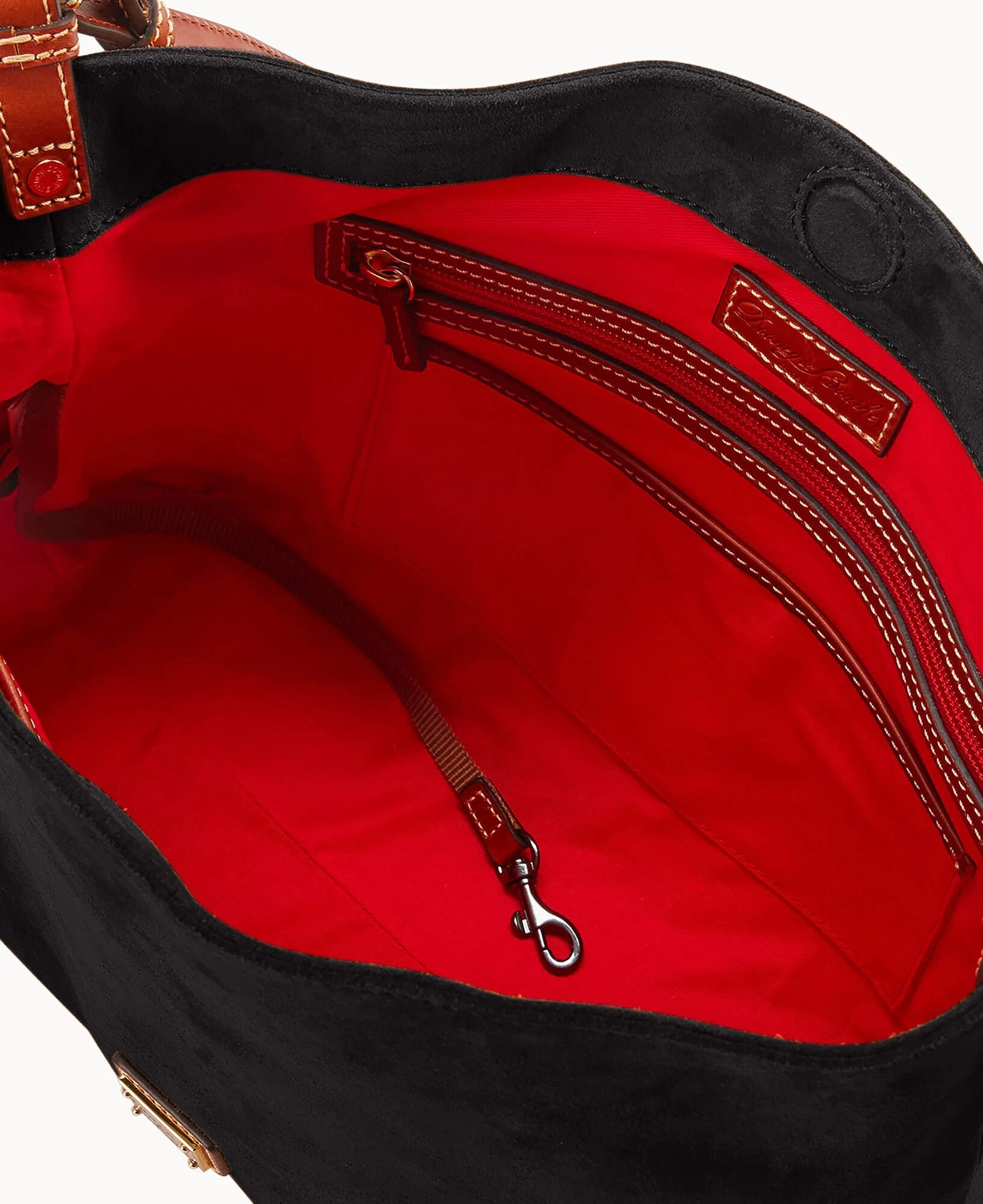 Suede Large Sac Black 10 Suede Large Sac Black - Image 8