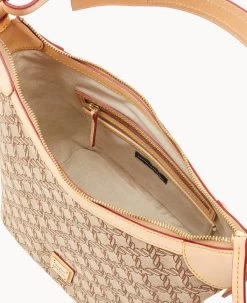 Maritime Hobo Sac Brown -Online Sale Dooney & Bourke B2285G XEBNSVNA ALT2