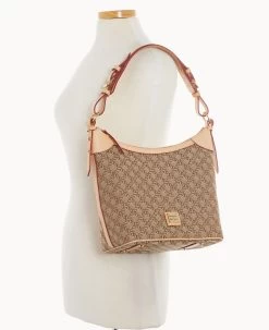 Maritime Hobo Sac Brown -Online Sale Dooney & Bourke B2285G XEBNSVNA ALT4