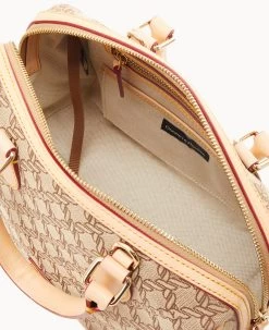 Maritime Barrel Satchel Brown -Online Sale Dooney & Bourke B2286G XEBNSVNA ALT2