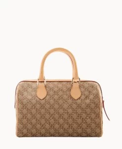 Maritime Barrel Satchel Brown -Online Sale Dooney & Bourke B2286G XEBNSVNA ALT3 1