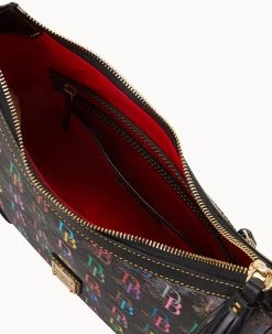 DB75 Multi Large Shoulder Bag Black -Online Sale Dooney & Bourke B2289G 5SBLPABL ALT2 1