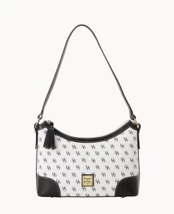 Gretta Large Shoulder Bag Brown Tmoro -Online Sale Dooney & Bourke B2289G NGWHPABL